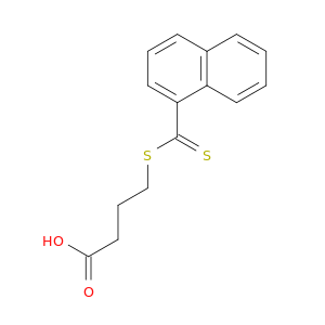 Butanoic acid, 4-[(1-naphthalenylthioxomethyl)thio]-