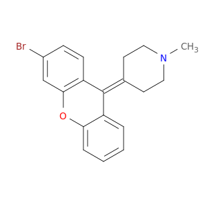 Piperidine, 4-(3-bromo-9H-xanthen-9-ylidene)-1-methyl-
