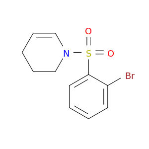 Pyridine, 1-[(2-bromophenyl)sulfonyl]-1,2,3,4-tetrahydro-
