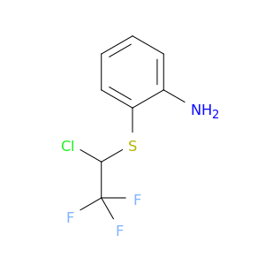 2-[(1-Chloro-2,2,2-trifluoroethyl)sulfanyl]aniline