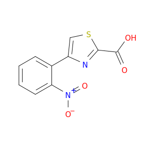 4-(2-硝基苯基)噻唑-2-甲酸