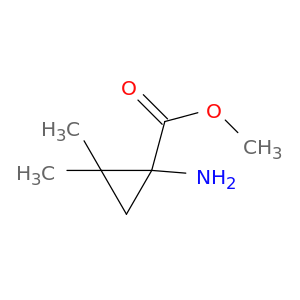 Cyclopropanecarboxylicacid, 1-amino-2,2-dimethyl-, methyl ester