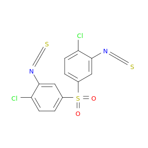 1,1'-sulfonylbis(4-chloro-3-isothiocyanatobenzene)