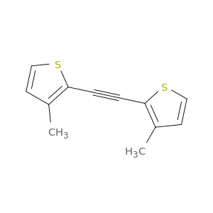 Thiophene, 2,2'-(1,2-ethynediyl)bis[3-methyl-