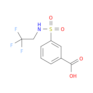 3-[(2,2,2-Trifluoroethyl)sulfamoyl]benzoic Acid