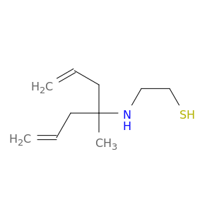 Ethanethiol, 2-[[1-methyl-1-(2-propenyl)-3-butenyl]amino]-