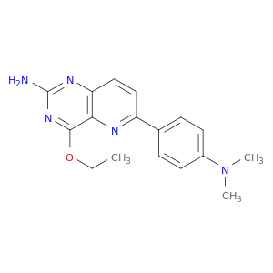 Pyrido[3,2-d]pyrimidin-2-amine, 6-[4-(dimethylamino)phenyl]-4-ethoxy-