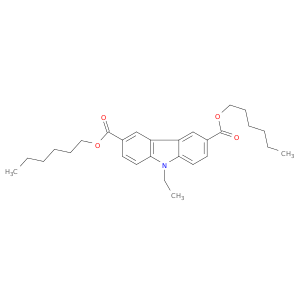 9H-Carbazole-3,6-dicarboxylic acid, 9-ethyl-, dihexyl ester