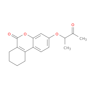 3-((3-Oxobutan-2-yl)oxy)-7,8,9,10-tetrahydro-6H-benzo[c]chromen-6-one