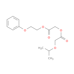 Acetic acid, (1-methylethoxy)-, 2-oxo-2-(2-phenoxyethoxy)ethyl ester
