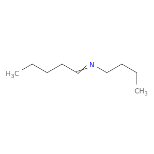 1-Butanamine, N-pentylidene-