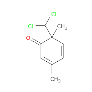 2,4-Cyclohexadien-1-one,6-(dichloromethyl)-3,6-dimethyl-