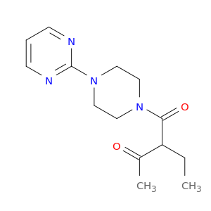 Piperazine, 1-(2-ethyl-1,3-dioxobutyl)-4-(2-pyrimidinyl)-