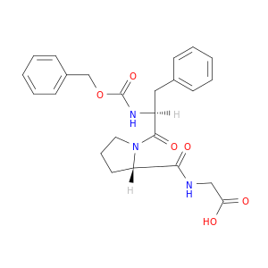 Glycine, N-[1-[N-[(phenylmethoxy)carbonyl]-L-phenylalanyl]-L-prolyl]-