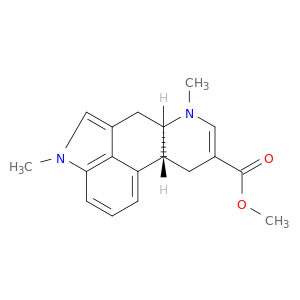 Ergoline-8-carboxylic acid, 7,8-didehydro-1,6-dimethyl-, methyl ester
