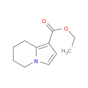 1-Indolizinecarboxylic acid, 5,6,7,8-tetrahydro-, ethyl ester