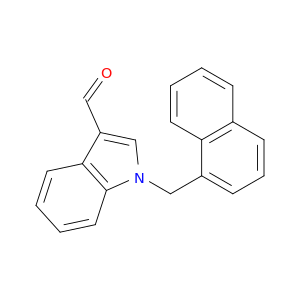 1-(Naphthalen-1-ylmethyl)-1H-indole-3-carbaldehyde