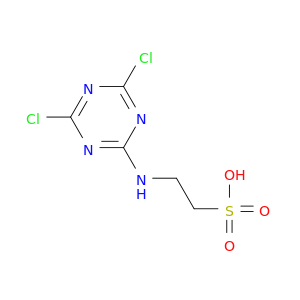 Ethanesulfonic acid, 2-[(4,6-dichloro-1,3,5-triazin-2-yl)amino]-
