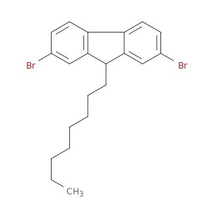 9H-Fluorene, 2,7-dibromo-9-octyl-