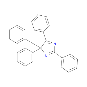 4H-Imidazole, 2,4,4,5-tetraphenyl-