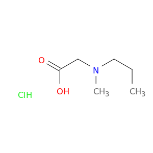 2-[methyl(propyl)amino]acetic acid hydrochloride