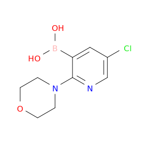 硼酸,B-[5-氯-2-(4-吗啉基)-3-吡啶基]-