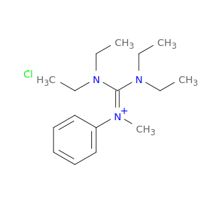Benzenaminium, N-[bis(diethylamino)methylene]-N-methyl-, chloride