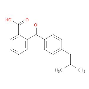 Benzoic acid, 2-[4-(2-methylpropyl)benzoyl]-