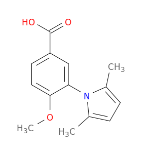 3-(2,5-dimethyl-1H-pyrrol-1-yl)-4-methoxybenzoic acid