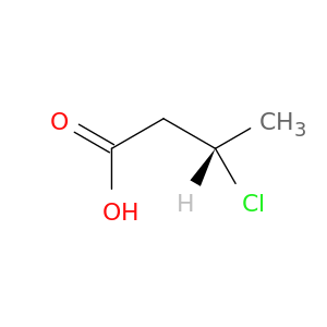 Butanoic acid, 3-chloro-, (S)-