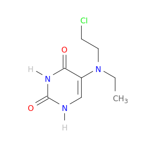 5-[(2-chloroethyl)(ethyl)amino]pyrimidine-2,4(1h,3h)-dione
