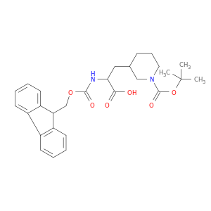 2-(Fmoc-氨基)-3-(1-Boc-3-哌啶基)丙酸