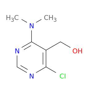 [4-chloro-6-(dimethylamino)pyrimidin-5-yl]methanol