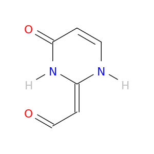 Acetaldehyde, 2-(3,4-dihydro-4-oxo-2(1H)-pyrimidinylidene)-, (2Z)-