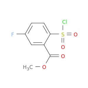 methyl 2-(chlorosulfonyl)-5-fluorobenzoate