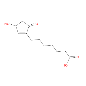 1-Cyclopentene-1-heptanoic acid, 3-hydroxy-5-oxo-