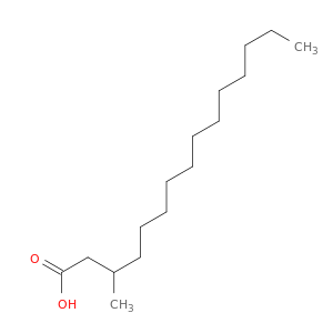 Pentadecanoic acid, 3-methyl-