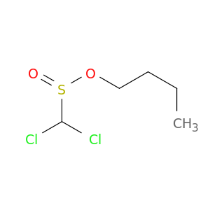 Methanesulfinic acid, dichloro-, butyl ester