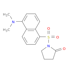 1-{[5-(dimethylamino)-1-naphthyl]sulfonyl}pyrrolidin-2-one