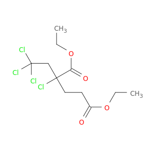 Pentanedioic acid, 2-chloro-2-(2,2,2-trichloroethyl)-, diethyl ester