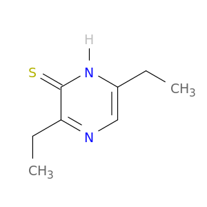2(1H)-Pyrazinethione, 3,6-diethyl-