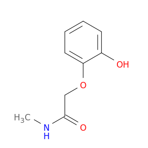 Acetamide, 2-(2-hydroxyphenoxy)-N-methyl-