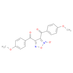 3,4-双(4-甲氧基苯甲酰基)-1,2,5-恶二唑2-氧化物