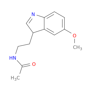 Acetamide, N-[2-(5-methoxy-3H-indol-3-yl)ethyl]-