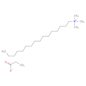 1-Hexadecanaminium, N,N,N-trimethyl-, propanoate