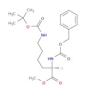 D-Lysine,N6-[(1,1-dimethylethoxy)carbonyl]-N2-[(phenylmethoxy)carbonyl]-, methylester