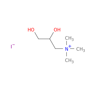 1-Propanaminium, 2,3-dihydroxy-N,N,N-trimethyl-, iodide