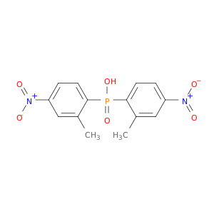 Phosphinic acid,bis(5-nitro-o-tolyl)- (6CI,8CI)
