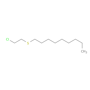 Nonane, 1-[(2-chloroethyl)thio]-