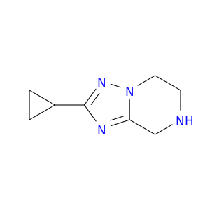 2-环丙基-5,6,7,8-四氢(三唑[1,5-a]吡嗪[1,2,4]吡嗪